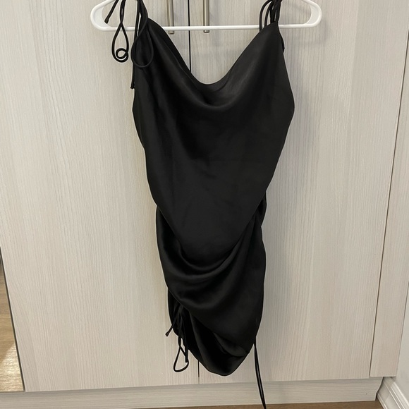 Adika | Dresses | Adika Black Ruched Dress | Poshmark Adika | Dresses | Adika Black Ruched Dress | Poshmark